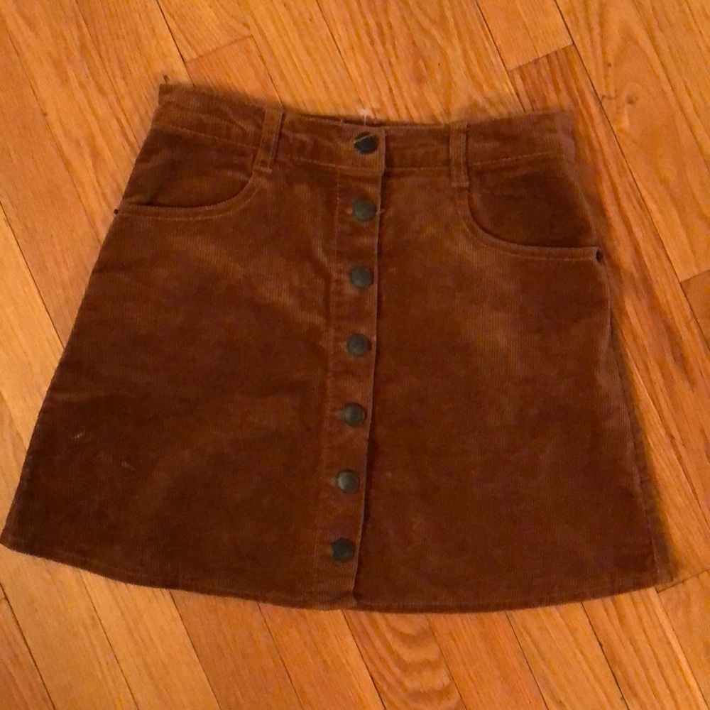 Brandy corduroy skirt